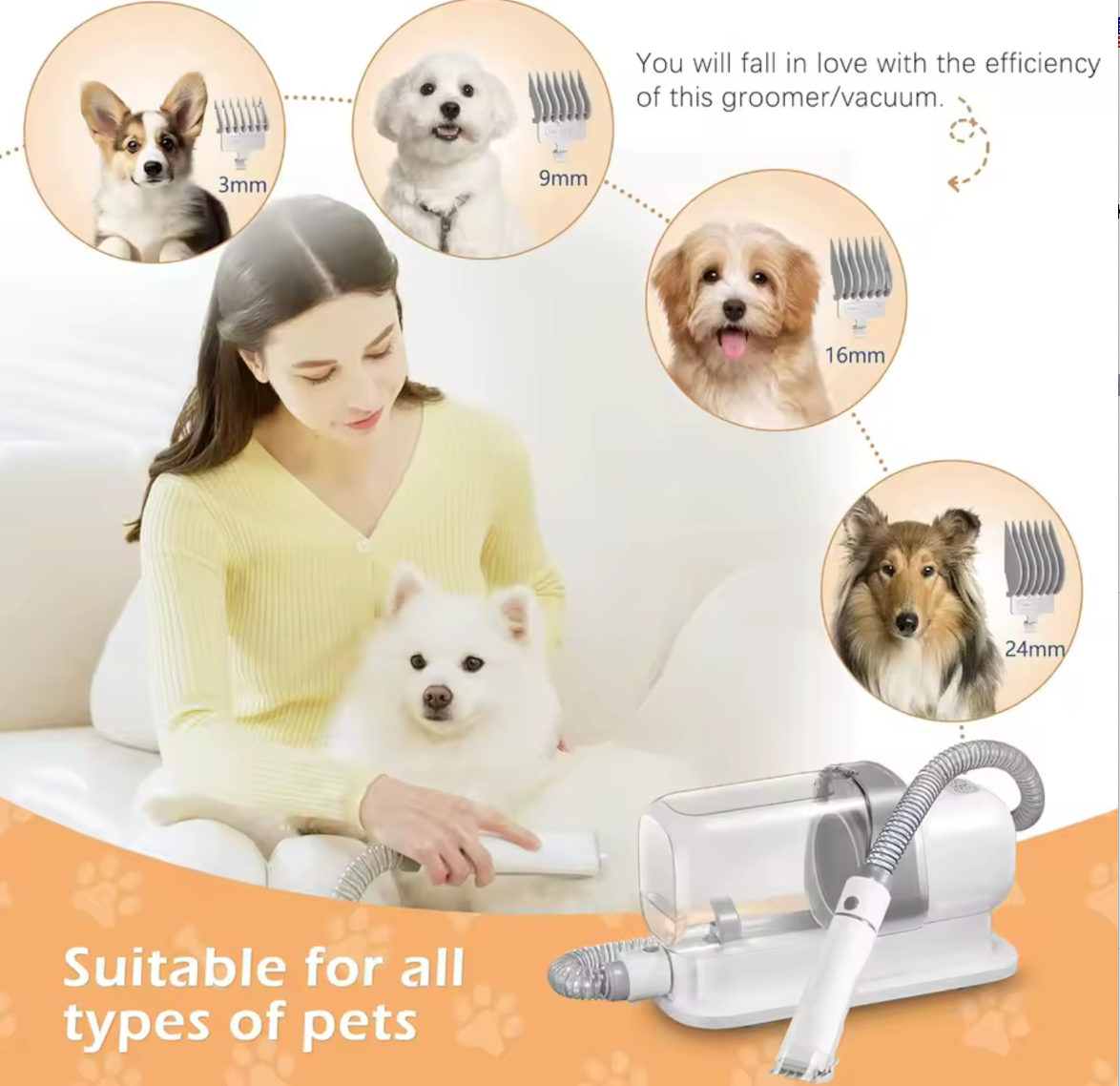Easy Life™ 5-in-1 Pro Pet Grooming Vacuum